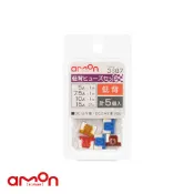 AMON エーモン 3687 保險絲 低背綜合 15,20,25,30A5入/ 台灣總代理