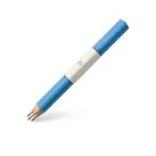 【Faber-Castell】Graf von Faber-Castell 繩紋鉛筆3入-海灣藍(原廠正貨)