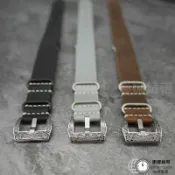 娜娜錶帶 快速出貨 手工復古牛皮錶帶 男款真皮錶帶 北約20mm 22mm 24mm 26mm瘋馬皮NATO