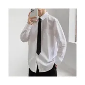 (店+)綺羅 白色襯衫學生制服上衣短袖長袖✨國小國中制服中小學生制服定制校服女生長短袖上衣學院風制服套裝學院風