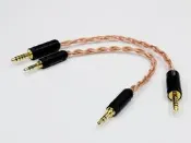 ｛音悅音響｝Han Sound 漢聲 ZENTOO Plus 3.5mm / 4.4mm 對錄線 音源線 單晶銅里茲導體