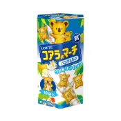 LOTTE樂天 小熊餅乾 家庭號-牛奶風味 195g【Donki日本唐吉訶德】