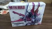 萬代 METAL BUILD 紅異端飛行背包 僅開封未使用 1，配件齊全，帶原裝盒說 2盒子默認盒損，成色如圖所示 3