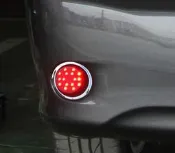 ~圓夢工廠~ Toyota Altis 10代 2008~2010 鍍鉻後保桿燈框 後反光片框