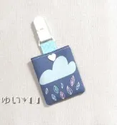 唯小伊手作＊彩色雨滴＊小平安符袋/護身符袋/香火袋＊可愛＊客製
