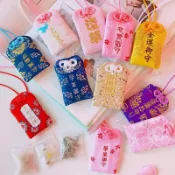 ✨臺灣出貨✨創意隨身御守香囊空袋平安福成品日式可愛刺繡小香包學生禮物掛件當下暢銷
