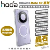 3C共和國 hoda 晶石 透明 手機殼 保護殼 防摔殼 MagSafe 適 華為 Mate 60 Pro Pro+ Plus