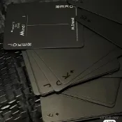 🔥撲克 闇黑風撲克牌 高顏值撲克牌 ins風撲克牌 德州撲克 塑膠撲克牌 特技撲克牌 特殊牌 撲克牌 IQAF