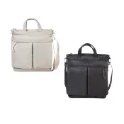 【Samsonite RED】JUVIX 超輕量尼龍簡約時尚背提兩用托特包/肩背包/斜背包/側背包/通勤包/頭盔包(兩色可選)