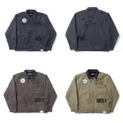 【𝑪𝑱𝑴𝑭】NBHD 24AW DUCK WORK JACKET 刺繡字體 重水洗做舊底特律工裝外套 四袋夾克外套 潮牌