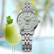 SEIKO 精工 Presage STAR BAR 調酒師機械女錶-34mm(SRPL63J1/4R35-06S0G)
