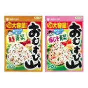 +東瀛go+味滋康 MIZKAN 飯糰家族 梅子紫蘇/鮭魚野菜飯糰料 63g 大袋裝 拌飯料 梅子 鮭魚 日本原裝
