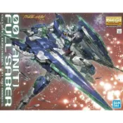 【模型屋】現貨 BANDAI 鋼彈00 MG 1/100 00 QAN[T] SABER 量子型00Q 全刃式能天使鋼彈