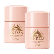 【HOTAI購】【SHISEIDO 資生堂】安耐曬輕親柔光敏感肌防曬露NA 12ml*2 公司貨 防曬