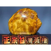 【阿一藝品】正宗台灣黃檜【彌勒財神】山材 檸檬香 閃花【有錢真好】倒閣料 釘瘤 重油 原木瘤花 開運收藏