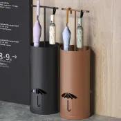 (店+)精品/含稅  傘架桶收納架家用酒店大堂商用入戶門置物架放置架雨傘神器新款