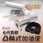 【長信佳】NCY N-25 七代勁戰雙油線-凸輪式加油座 FORCE2.0 快速加油座 快速油門座 SMAX