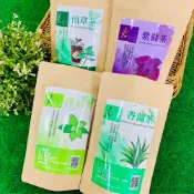 花與綠農場 小農草本茶系列~仙草茶10入(裸裝) 10入(鋁箔袋裝)、紫蘇茶10入(裸裝) 10入(鋁箔袋裝)、香蘭茶10入(裸裝) 10入(鋁箔袋裝)、薄荷茶10入(裸裝) 10入(鋁箔袋裝)