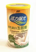 森森生機天然食品 活力陽光 初乳蛋白五穀粉 500公克/罐 (保健食品/產地美國&台灣)