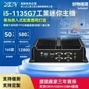 檸檬精選屋 【四核雙網六串】工控機 工控主機 微型電腦 無風扇工控機 嵌入式工控機 i5-1135G7處理器 工業自動化 機器視覺 智能設備控制