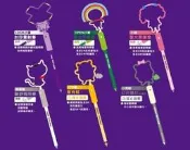 7-11 思樂冰 光之戰役 魔法炫光筆 單售 條碼貓 驗鈔現形筆