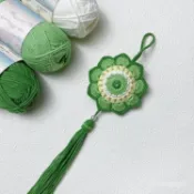 【✨臺灣出貨⭐】毛綫團鈎針祈福香囊手工編織DIY材料包自製美好寓意禮物香包福袋 QUBO