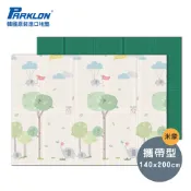 【現貨】韓國 PARKLON 帕龍 1.2cm攜帶型回紋摺疊墊｜防水輕巧 野餐露營必備 - 大象新樂園米 (附提袋)