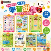 【台灣現貨】【風車圖書】FOOD超人有聲學習掛圖 有聲掛圖 ABC&中文兒歌 ㄅㄆㄇ&我的身體 海洋動物&唐詩 可愛動物