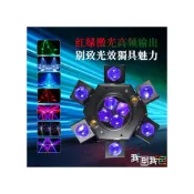 (店+)六臂金剛第四代．蜂眼雷射燈光束燈 餐酒館招待所酒吧包廂KTV聲控旋轉燈LED搖頭舞台燈