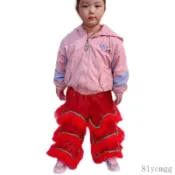 🔥桃園有貨🔥兒童舞獅褲舞獅服裝舞獅褲小孩幼稚園表演舞獅褲舞獅子服裝演出服