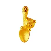 【2sweet 甜蜜約定】豬年純金墜飾-約重0.70錢(寶寶 嬰兒 彌月禮)