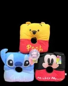 【迪士尼】正版 史迪奇 米奇 維尼熊 小枕頭 午睡枕 午休枕 桌上枕 趴睡枕 抱抱午安枕 甜甜圈坐墊 靠墊枕 墊子