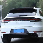 18-22款保時捷 Porshe Macan 尾翼 真卡夢 中翼 頂翼 定風翼 空力套件 外觀升級