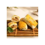 (店+)【紅豆食府】叉燒酥｜6入｜蜜汁叉燒酥｜經典｜港點｜點心｜烤箱料理