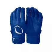 「野球道館」-特價！美國「Evoshield」綿羊皮少年用打擊手套（WB5712907，寶藍色）雙手用