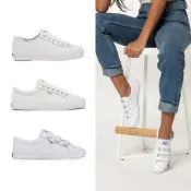 Keds品牌精選人氣皮革小白鞋系列2