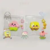 限時搶購🎈小紅書同款超萌爛泥可愛海綿寶寶派大星捏捏樂仿硅膠奶油減壓神器