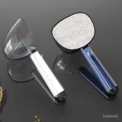 臺灣出貨⚡廚房傢用量米勺 多功能麵粉五穀雜糧杯 舀米勺簡約大容量 舀麵勺大號新款舀米勺麵粉勺家用多用舀飯勺米勺刻度量勺 