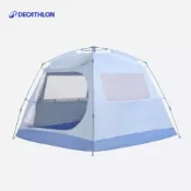 【迪卡儂】3 人快開多功能防曬遮陽帳篷 FRESH｜Decathlon