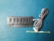  拆機良品 日製 夏普 SHARP LC-60US45     按鍵板+遙控接收板    NO.186