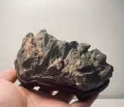 【千代】靈璧石磬石蓮花瓣 高遠群山