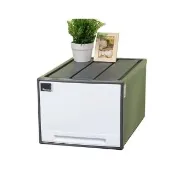 【真心良品】面寬42cm-日光超大抽屜式收納箱65L-1入(整理箱 置物箱 日系)