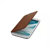 【百利市購物中心】SAMSUNG 三星 Galaxy Note2 N7100 原廠書本式側掀皮套 棕