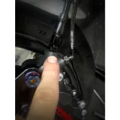 [jetsl 油管  jetsl 158 ABS]金屬油管 前下段 煞車油管 對四卡鉗 輻射卡鉗 直通頭 魚眼頭可更換