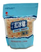 實在健康生活館 【淳味】紅冰糖(細) (450g/包) (粗甘蔗煉製 / 原色冰糖)