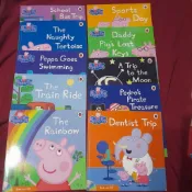 〈二手出清〉 peppa pig 佩佩豬 繪本 英文繪本 中英繪本 雙語繪本 有聲書 贈書