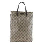 【DOKODEMO】Gucci GUCCI 托特包手提包 117551 GG Supreme 帆布棕色手提包，A4 尺寸，磁扣，男女通用 [二手]
