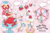 拼圖貓 百耘圖 - Hello Kitty&Dear Daniel 草莓心樂園拼圖1000片 HP01000-192