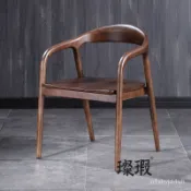 免運 可開發票 璨瑕| 肯尼迪總統椅白蠟木全實木餐椅茶室廣島椅洽淡椅傢用北歐風靠背椅學習椅化妝椅休閒辦公椅化妝凳子靠背椅