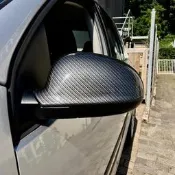 台灣現貨現貨VW Golf 5 MK5 GTI R32 2006-2009 passat 後視鏡殼 外殼 耳朵 碳纖維